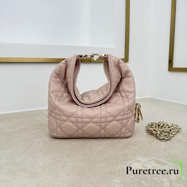 DIOR | Mini Sac hobo Dior Toujours Bag In Blush Pink - 1