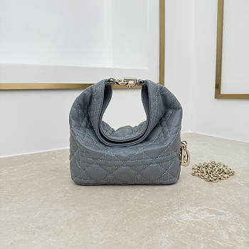 DIOR | Mini Sac hobo Dior Toujours Bag In Blue Gray