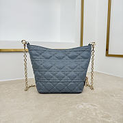 DIOR | Mini Sac hobo Dior Toujours Bag In Blue Gray - 6