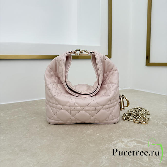 DIOR | Mini Sac hobo Dior Toujours Bag In Light Pink - 1