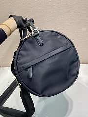 PRADA | Re-Nylon and Saffiano leather duffle bag black - 6