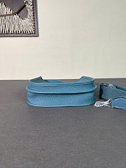 HERMES | Taurillon Clemence Evelyne TPM New Blue Jean - 6