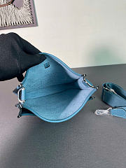 HERMES | Taurillon Clemence Evelyne TPM New Blue Jean - 4