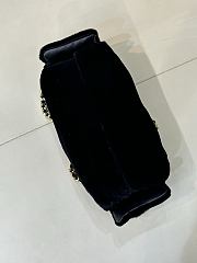 CHANEL | Mini 25 Hobo Bag Black Pony Hair Gold Hardware - 5