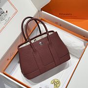 HERMES | Mini 23 Negonda Neo Garden Ebene In Burgundy - 1