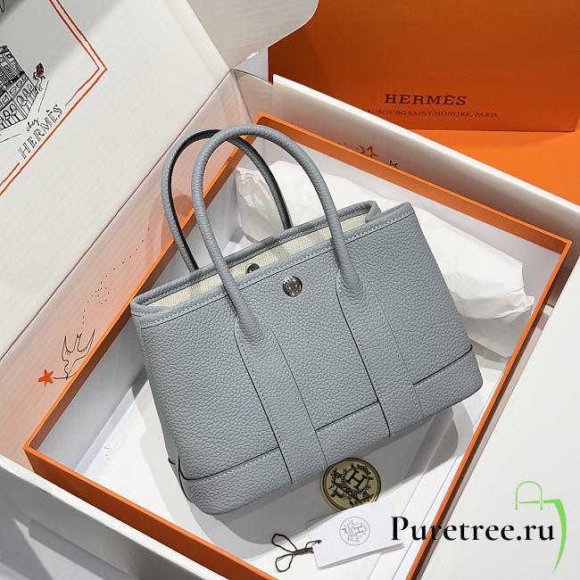 HERMES | Mini 23 Negonda Neo Garden Ebene In Gris Perle - 1