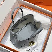 HERMES | Mini 23 Negonda Neo Garden Ebene In Gris Perle - 6