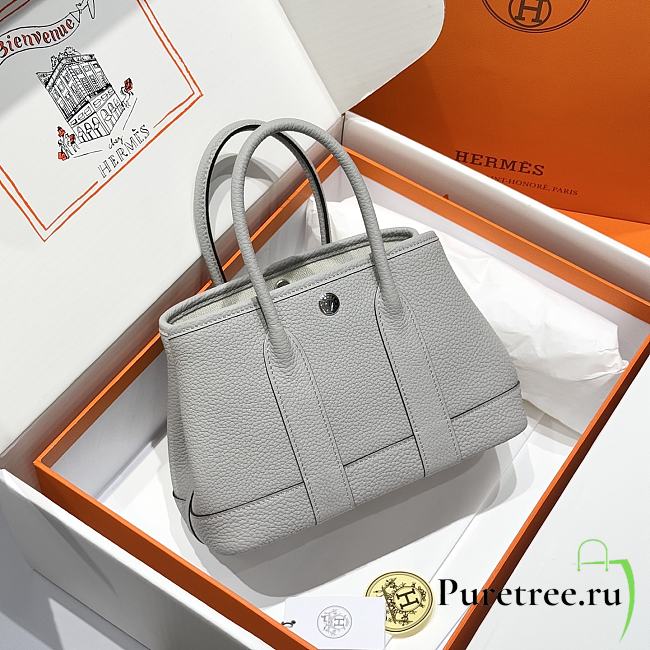 HERMES | Mini 23 Negonda Neo Garden Ebene In Gris Pale - 1
