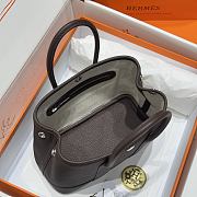 HERMES | Mini 23 Negonda Neo Garden Ebene In Chocolate Brown - 5
