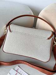 VALENTINO | Chelsea Fabric Medium Crossbody Bag In Brown - 4