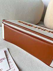 VALENTINO | Chelsea Fabric Medium Crossbody Bag In Brown - 3