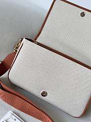 VALENTINO | Chelsea Fabric Medium Crossbody Bag In Brown - 2