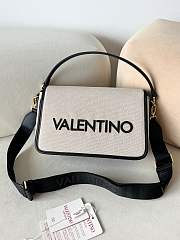 VALENTINO | Chelsea Fabric Medium Crossbody Bag In Black - 1