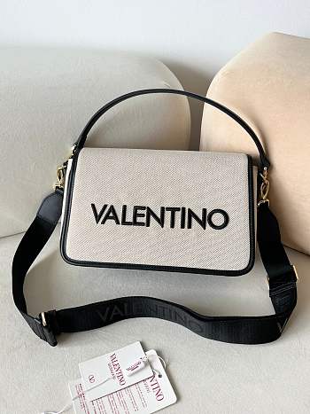 VALENTINO | Chelsea Fabric Medium Crossbody Bag In Black