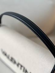 VALENTINO | Chelsea Fabric Medium Crossbody Bag In Black - 6