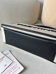 VALENTINO | Chelsea Fabric Medium Crossbody Bag In Black - 5