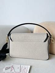 VALENTINO | Chelsea Fabric Medium Crossbody Bag In Black - 3