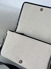VALENTINO | Chelsea Fabric Medium Crossbody Bag In Black - 2