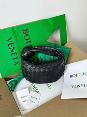 Bottega Veneta Mini Jodie In Black - 1