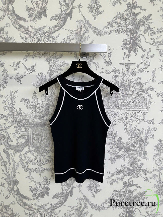 CHANEL | Tank Top In Black - 1
