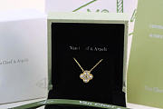 VCA | Diamond Vintage Alhambra Necklace In Gold - 6
