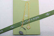 VCA | Diamond Vintage Alhambra Necklace In Gold - 5