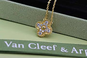 VCA | Diamond Vintage Alhambra Necklace In Gold - 3
