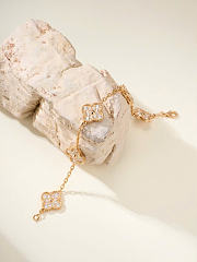 VCA | Diamond Vintage Alhambra Bracelet In Gold - 5
