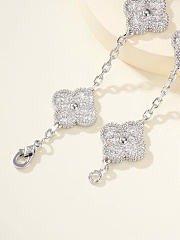 VCA | Diamond Vintage Alhambra Bracelet In Gold - 3