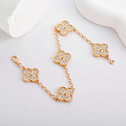 VCA | Diamond Vintage Alhambra Bracelet In Gold - 2