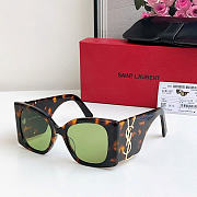 YSL | Saint Laurent Eyewear Blaze cat-eye Sunglasses Black - 3