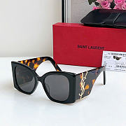 YSL | Saint Laurent Eyewear Blaze cat-eye Sunglasses Black - 2