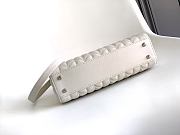 BVLGARI | Serpentine Duo Top Handle Bag In White - 5