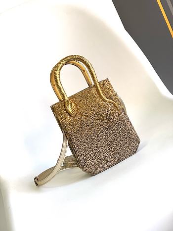BVLGARI | Mini Crystal Dust Tote Shades Of Gold