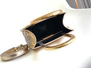 BVLGARI | Mini Crystal Dust Tote Shades Of Gold - 6