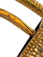 BVLGARI | Mini Crystal Dust Tote Shades Of Gold - 2