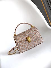 BVLGARI | Serpenti Forever Day-to-Night Shoulder Bag In Champagne - 1