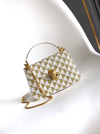 BVLGARI | Serpenti Forever Day-to-Night Shoulder Bag In Gold
