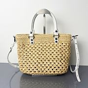 BALENCIAGA | Women's Le City Basket Small in Natural/white - 4