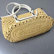 BALENCIAGA | Women's Le City Basket Small in Natural/white - 6
