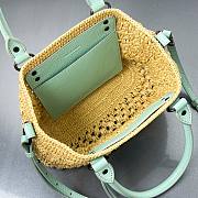 BALENCIAGA | Women's Le City Basket Small in Natural/mint - 5