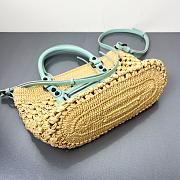 BALENCIAGA | Women's Le City Basket Small in Natural/mint - 3
