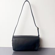BALENCIAGA | Smooth Calfskin Medium Le 7 Shoulder Bag Black  - 5