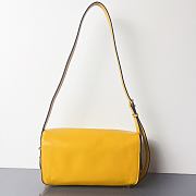 BALENCIAGA | Smooth Calfskin Medium Le 7 Shoulder Bag Yellow - 6