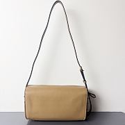 BALENCIAGA | Smooth Calfskin Medium Le 7 Shoulder Bag Beige - 5