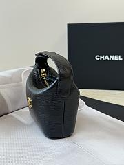 CHANEL | Super Mini lunchbox-style charm bag in black - 4