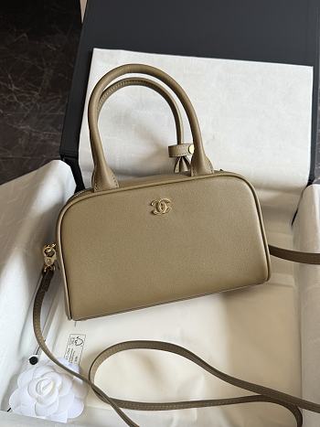 CHANEL | Mini Bowling Bag In Beige 