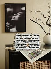 CHANEL | Camellia Sequin Mini Flap Bag  - 1