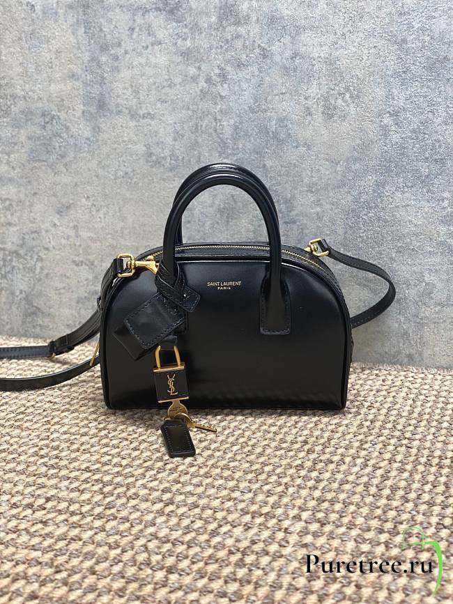 YSL | Black Mini SAC DE JOUR boston in BOX SAINT LAURENT - 1