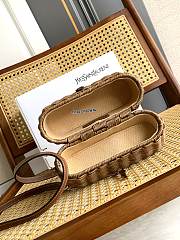 YSL | Mini Gaby Vanity Bag In Raffia - 6